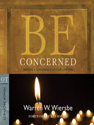 cover image of Be Concerned (Minor Prophets)